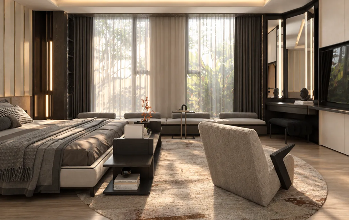 Master Bedroom - Luxe Court